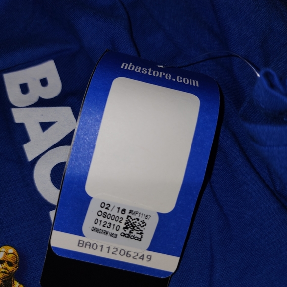 NWT ADIDAS NBA MVP Stephen Curry Tshirt Sz. XL - Picture 4 of 5